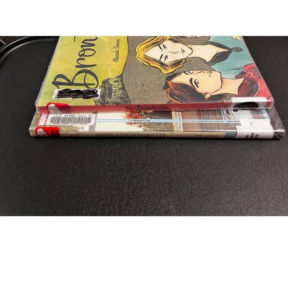 Graphic Novels Marvel’s Sense and Sensibility + Bronte Santoni Ex-Library Copies